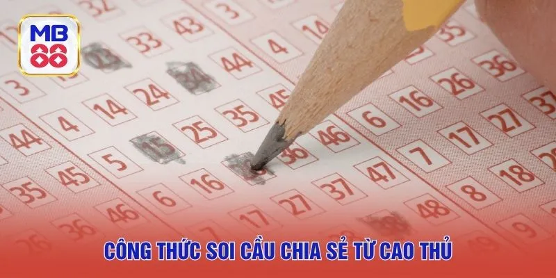 Công thức soi cầu chia sẻ từ cao thủ