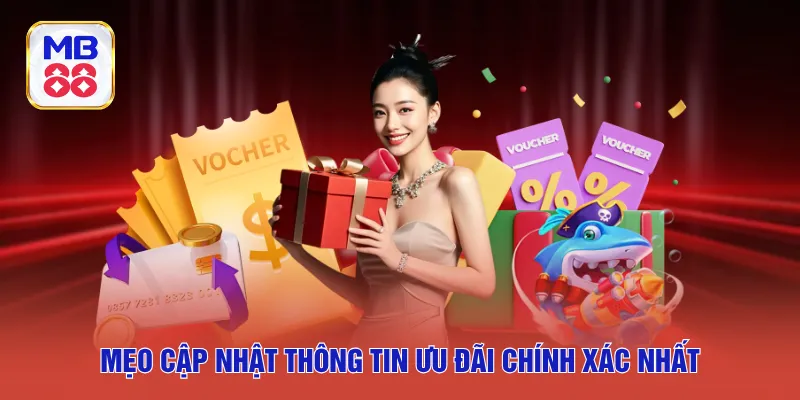 Mẹo cập nhật thông tin ưu đãi chính xác nhất